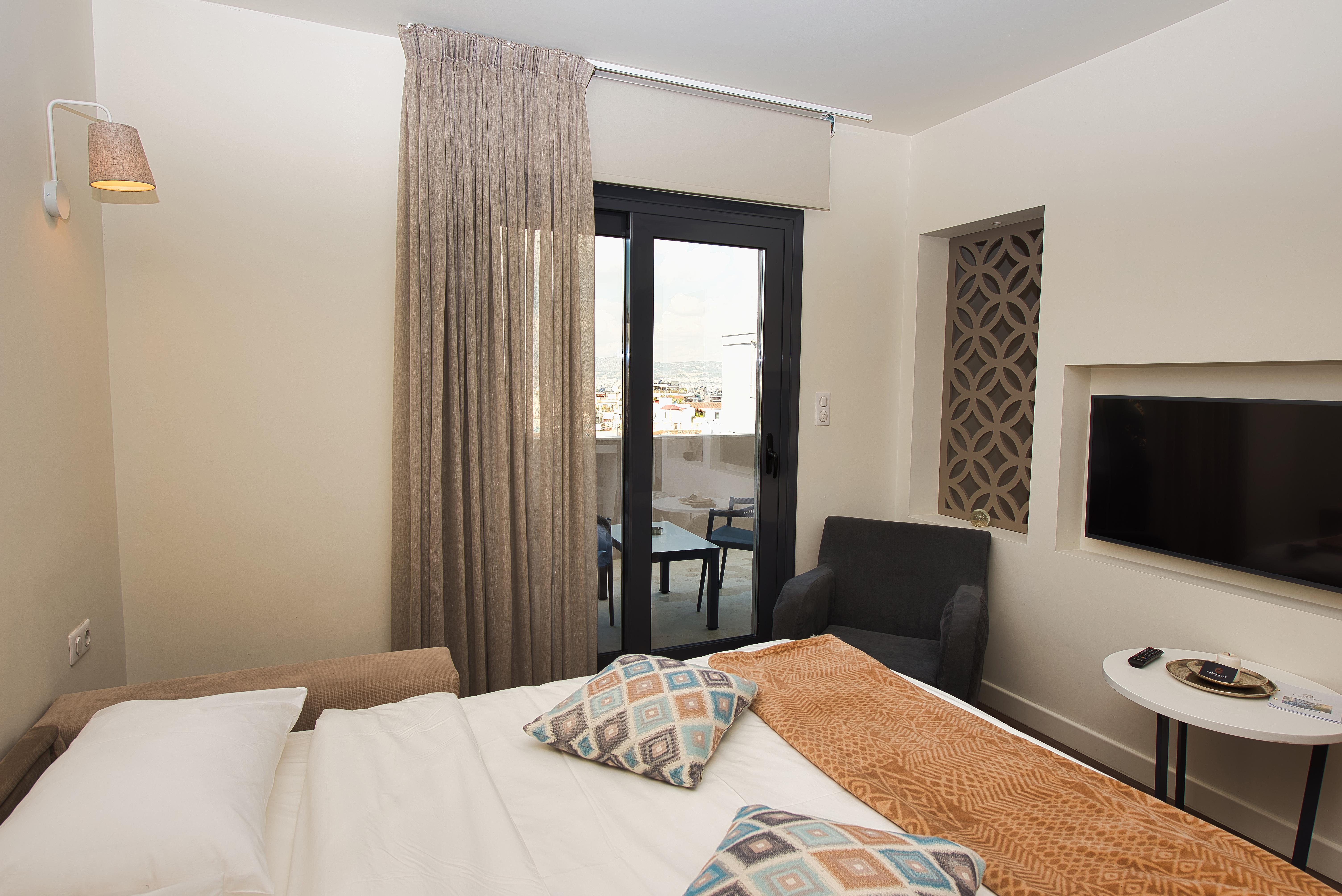 เออร์เบิน เนสต์ - สวีท แอนด์ อพาร์ตเมนต์ Aparthotel เอเธนส์ ภายนอก รูปภาพ